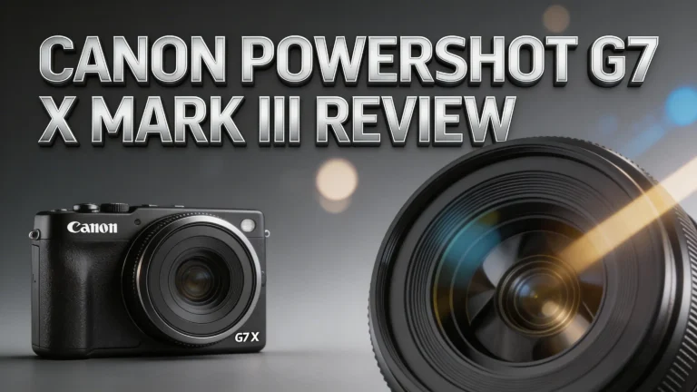 Canon PowerShot G7 X Mark III Review 2026: Worth The Hype?