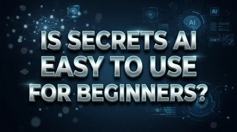 Is Secrets AI Easy To Use For Beginners?