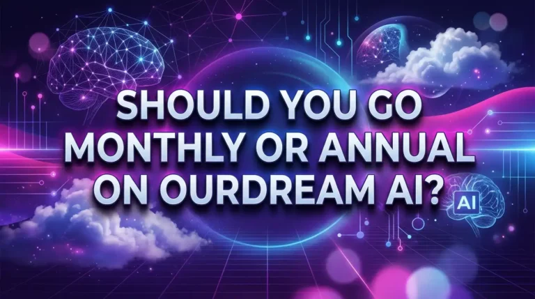 Should You Go Monthly or Annual on OurDream AI?